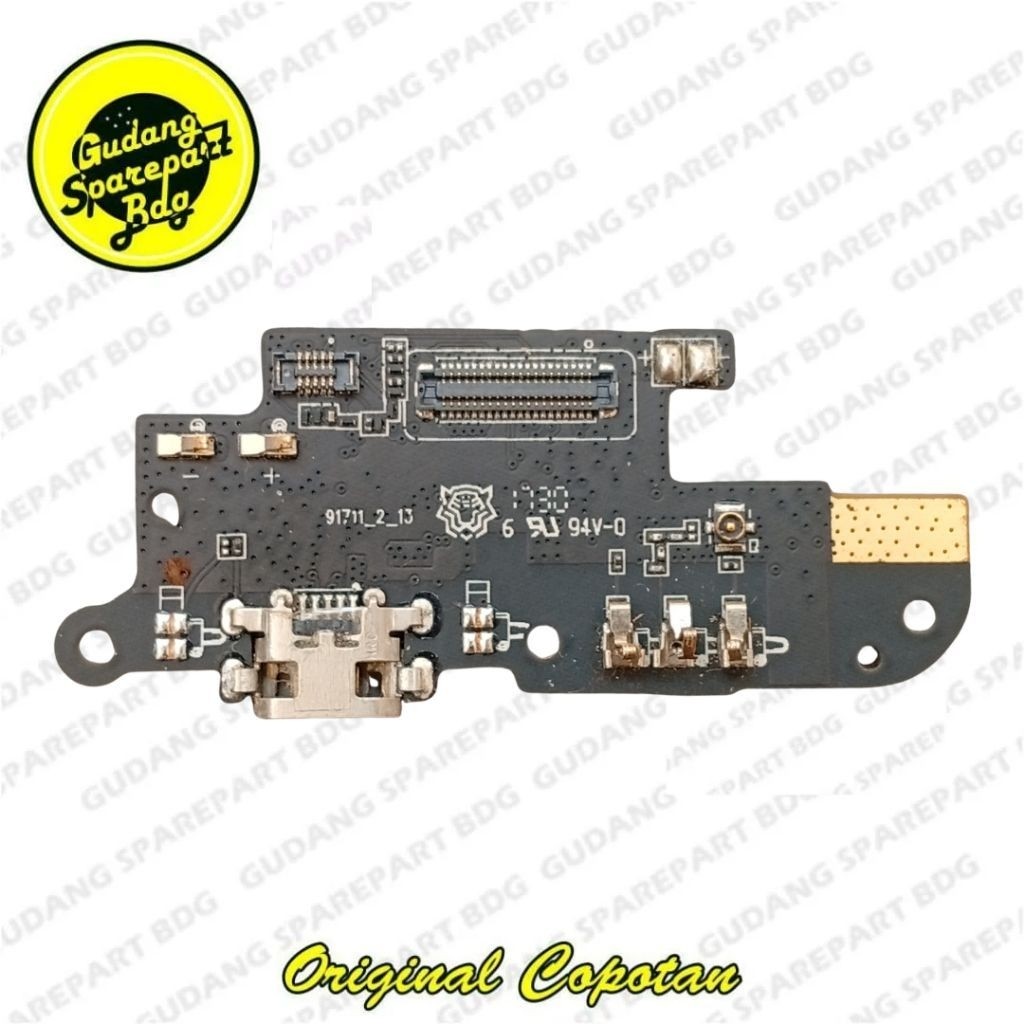 Papan Konektor Cas Meizu M6 Original Second Copotan