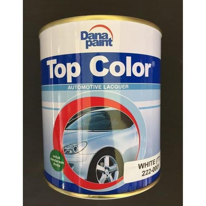 Cat Top Color / Danapaint Top Color Putih Atau Hitam Cat Besi