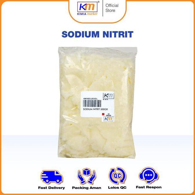 Sodium Nitrit Ukuran 500Gr / Teknis Grade