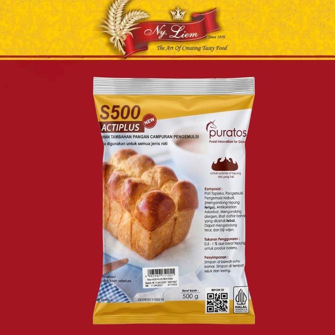 Puratos S500 Bread Improver / Emulsifier 500 Gram