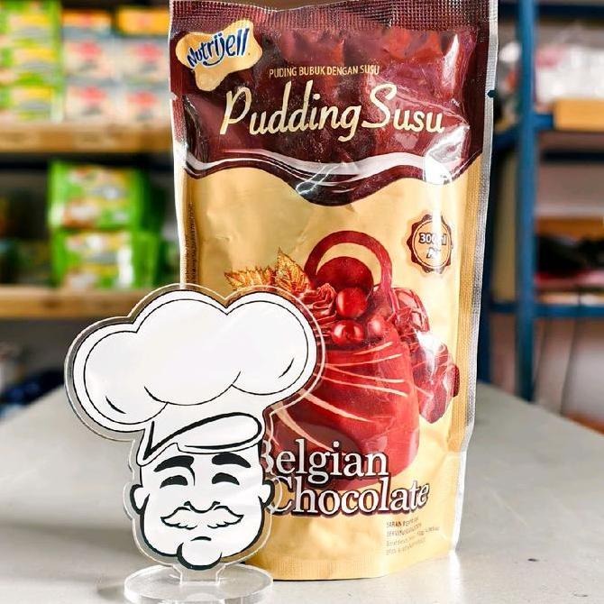 Nutrijell Puding Coklat Belgian