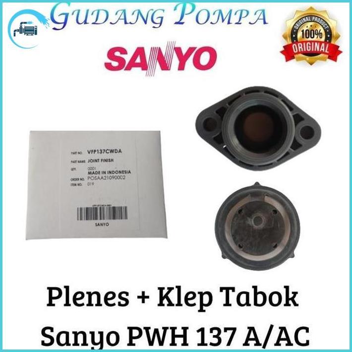 Plenes + Klep Tabok Sanyo Pwh 137 A/Ac Termurah
