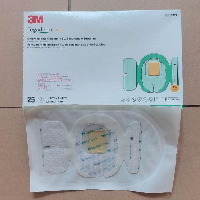 3M Tegaderm CHG 1657R per Lembar