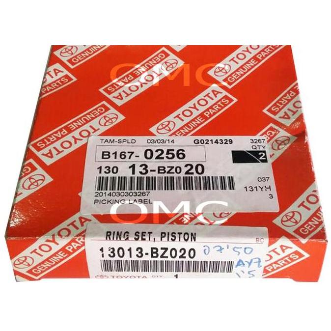 Ring Seher / Ring Set Piston Avanza 1.5CC Rush | 13013-BZ020