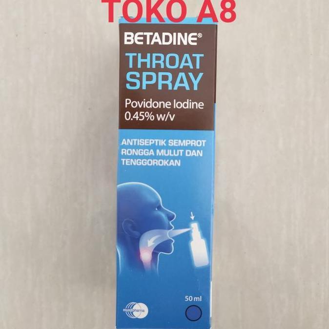 Geson- Betadine Sore Throat Spray 50Ml Betadine Throat Spray Betadine Spray