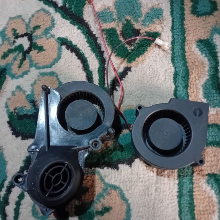 kipas angin mini model keong atau mini blower fan DC