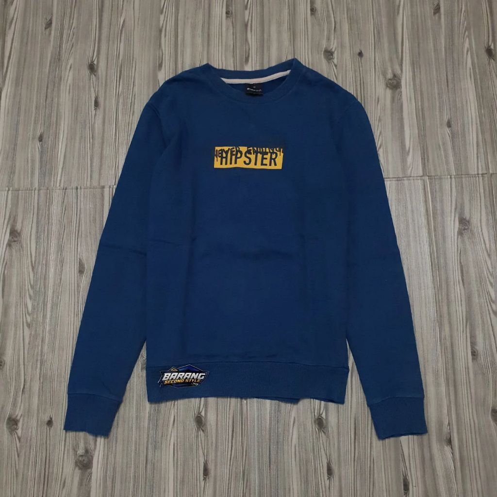 Crewneck Sweater Hangten Pria Wanita
