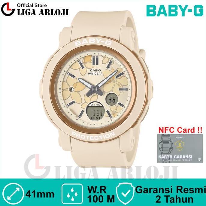 Casio BABY-G BGA-290FL-4ADR Jam Tangan Wanita BabyG BGA290 Original BGA-290FL-4A BGA290FL BGA 290FL 