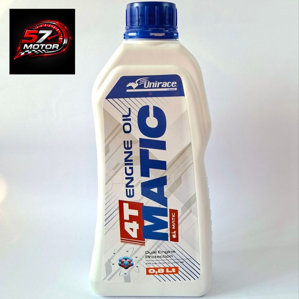 Oli Unirace Matic 4T Engine Oil 0,8L