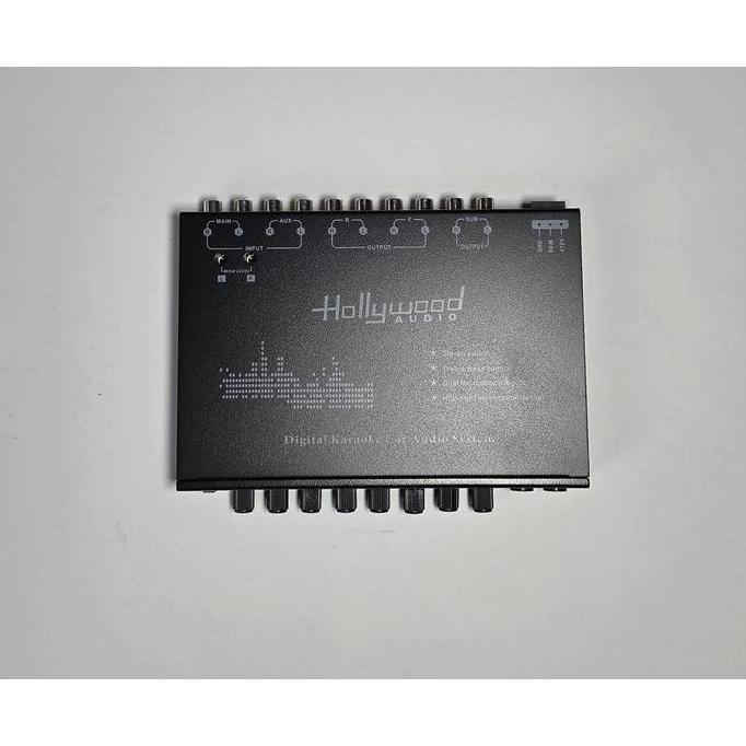Hollywood Parametik Preamp Karaoke HW 789s Parametrix 2 Mic 11.15 DC 6V RMS T.H.D 0.01% Kualitas Sua