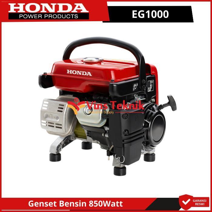 HONDA EG1000 MESIN GENSET LISTRIK GENSET BENSIN GENERATOR GENSET 850WATT EG 1000 ORIGINAL DAN TERPER