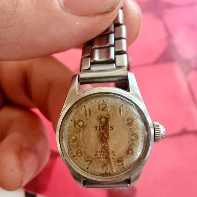 Preloved dan Limited Edition Jam tangan antik koleksi wanita klasik Solvil et Titus (Titus) De Luxe 