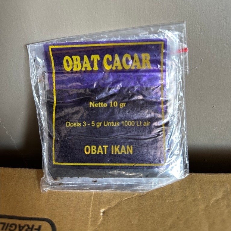 Obat Cacar Ikan 10gr (PK OBAT CACAR)