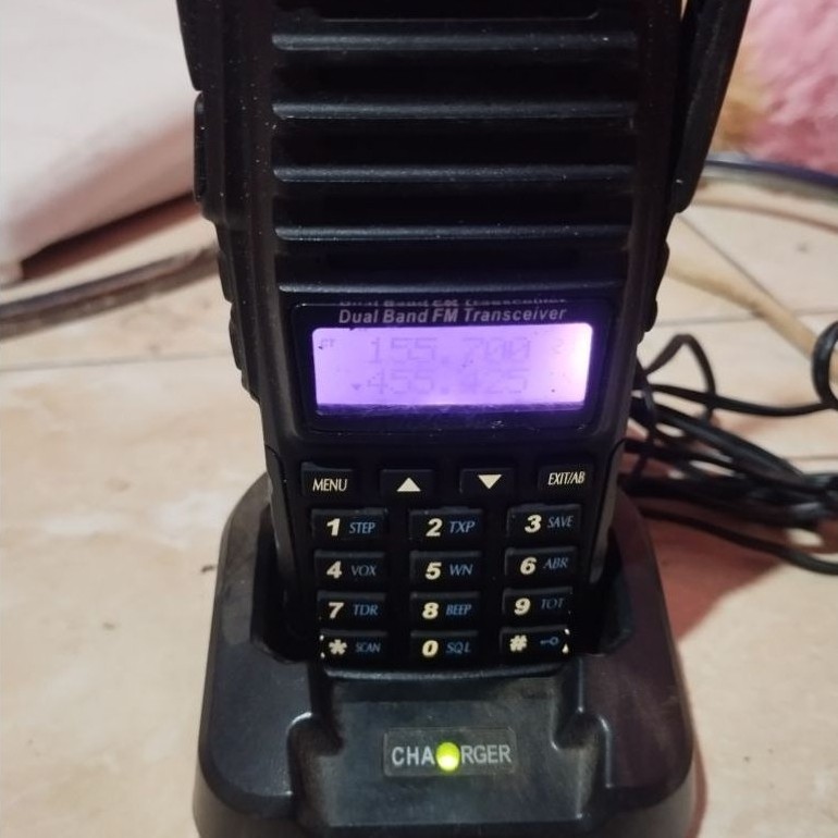 ht baofeng uv82 dual band second bekas