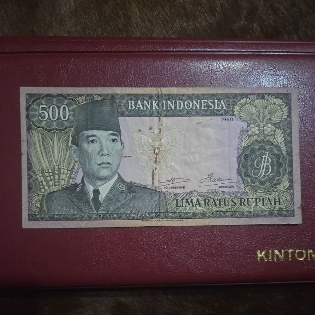 Oeang Koe Now 500 Rupiah Soekarno Tahun 1960