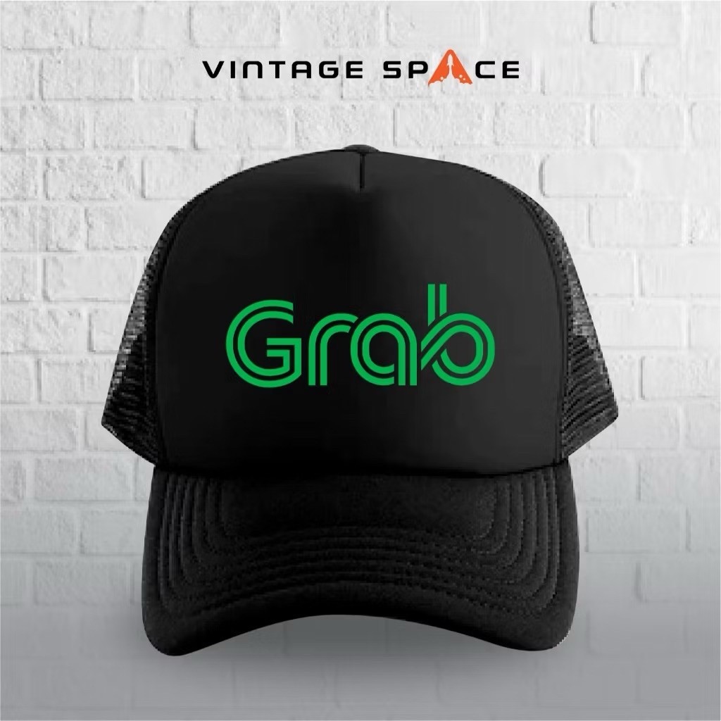 TOPI TRUCKER TOPI JARING GRAB