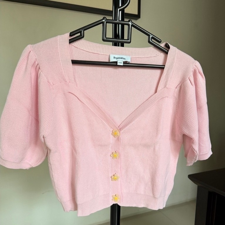 (PRELOVED) POMELO Cardigan/Outer/Jaket Knit Pink