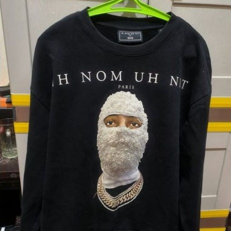ih nom uh nit x GxG crewneck mewah