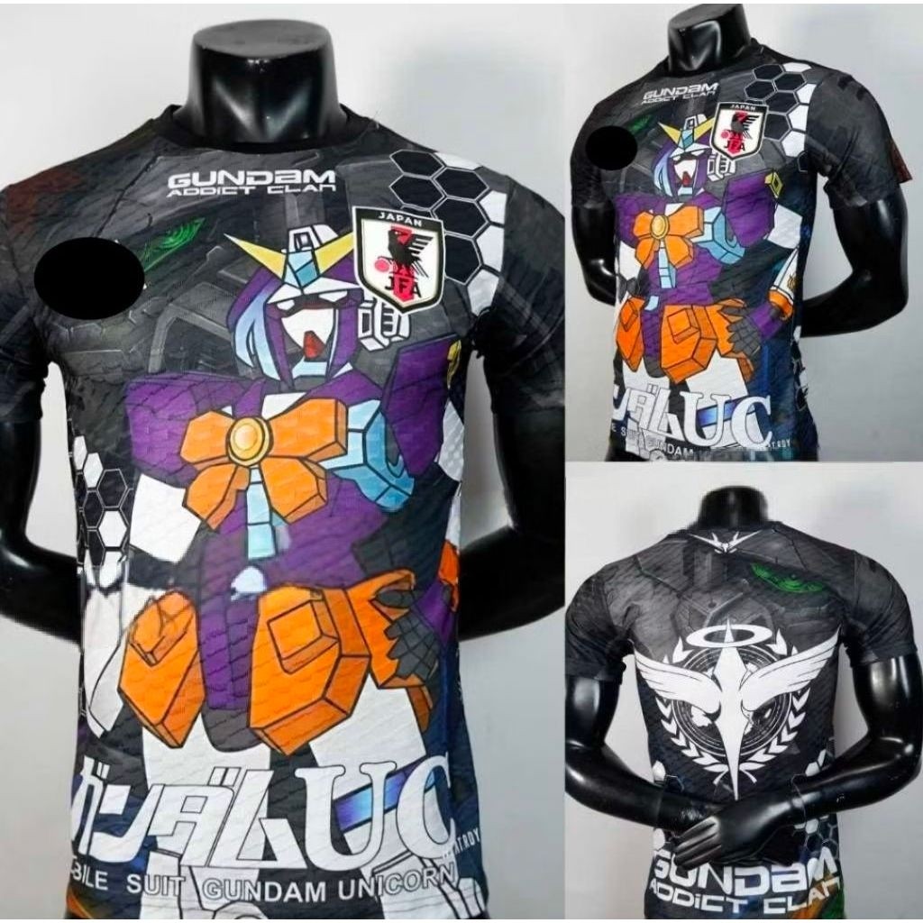 JERSEY BOLA JEPANG JAPAN ANIME GUNDAM PLAYER ISSUE PI