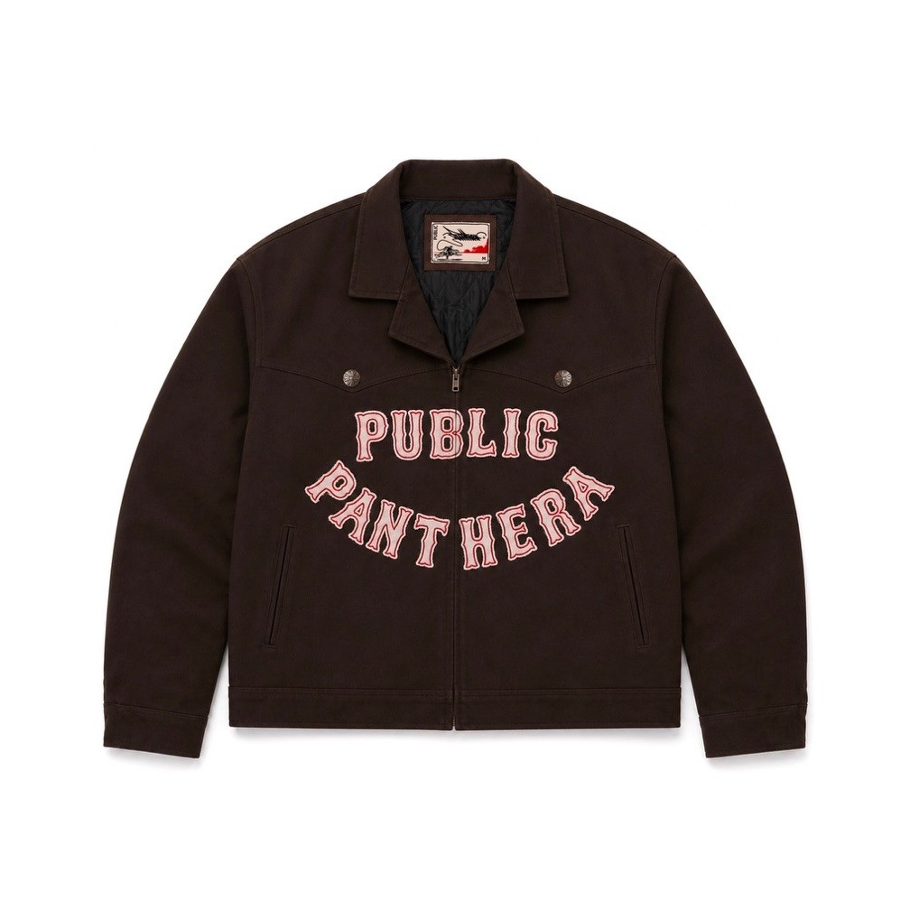 Boxy Detroit/Work Jacket Public Panthera