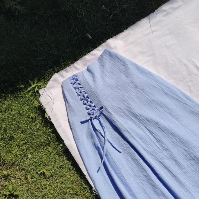 VAV - ROK AESTHETIC SIMPUL  / Alenaa skirt / Rok Serut Korean Style - NN