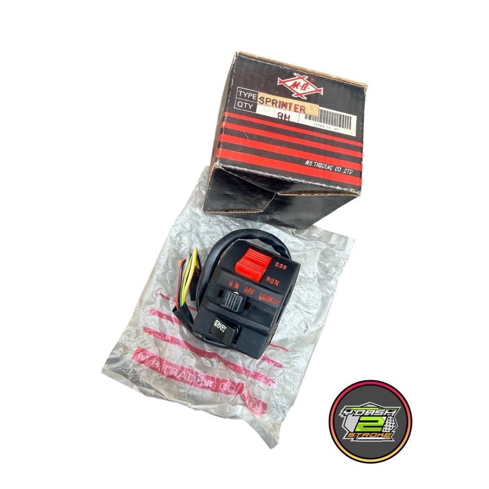 saklar kanan holder kanan holder stater handle switch R Suzuki RC Sprinter sprinter non original NOS