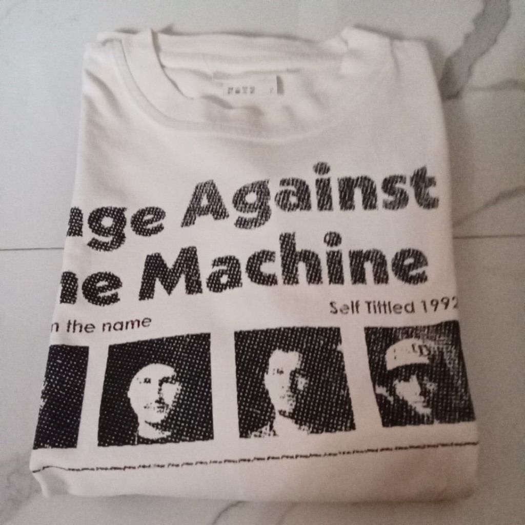 kaos lengan panjang RATM vintage