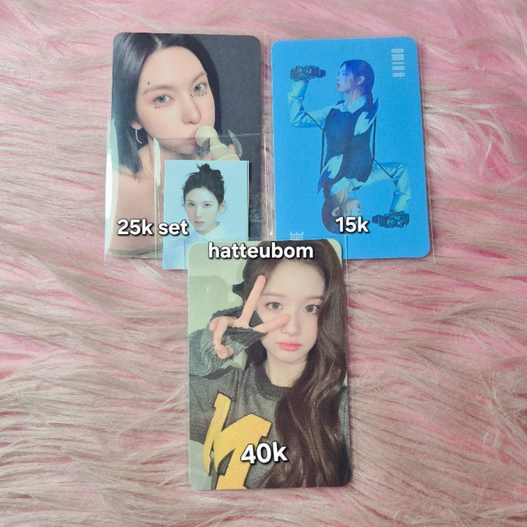 NMIXX heavy serenade expergo bae expergo sullyoon photocard pc