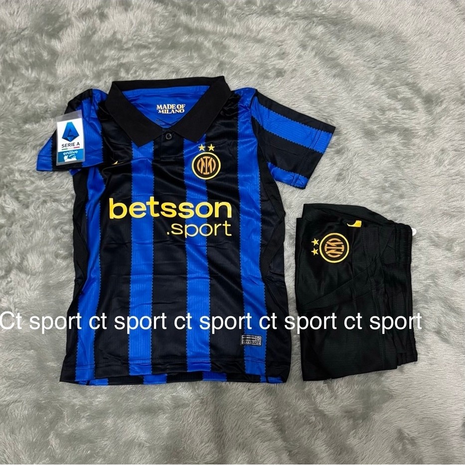 full patch serie A jersey kids ( anak - anak ) inter milan home 2026/2027 premium baju bola anak ana