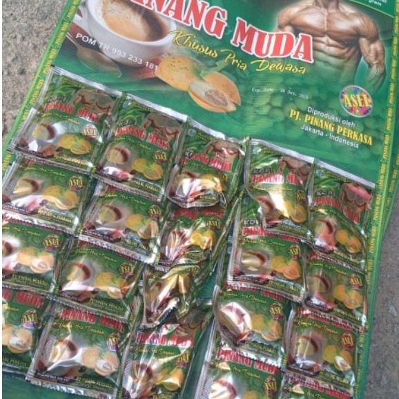Kopi Pinang Muda Hanger Isi 20 Sachet