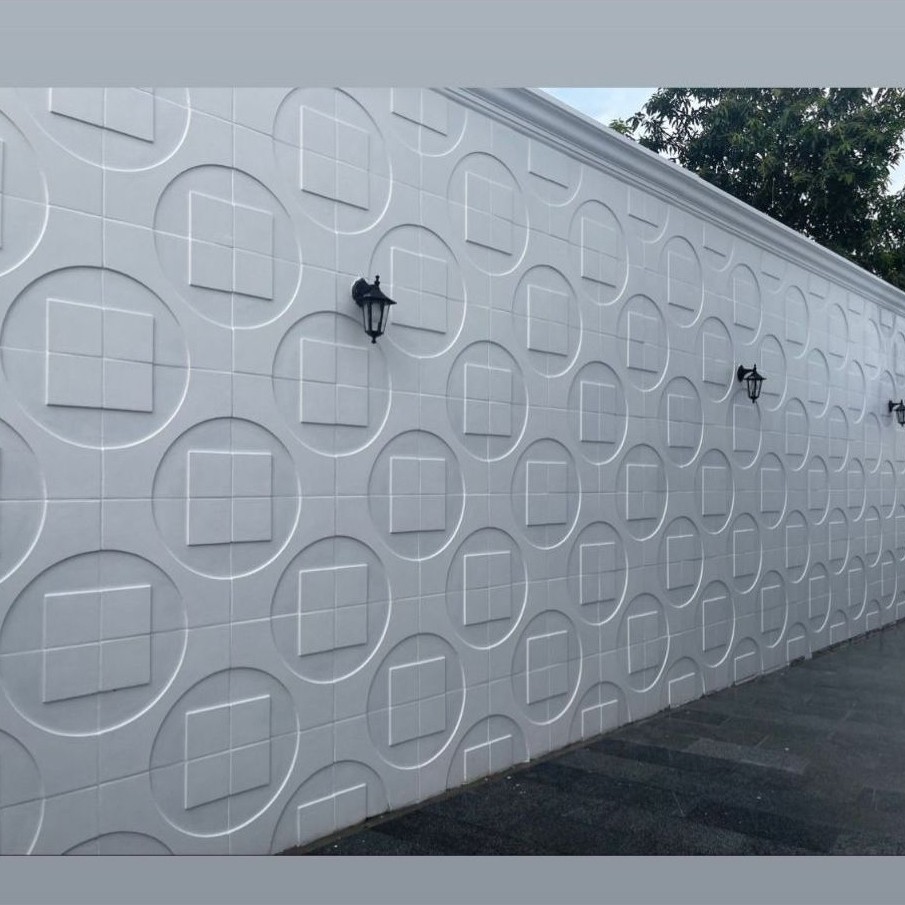 Panel 3D Beton / Dekorasi Dinding Beton / Hiasan Dinding 3D