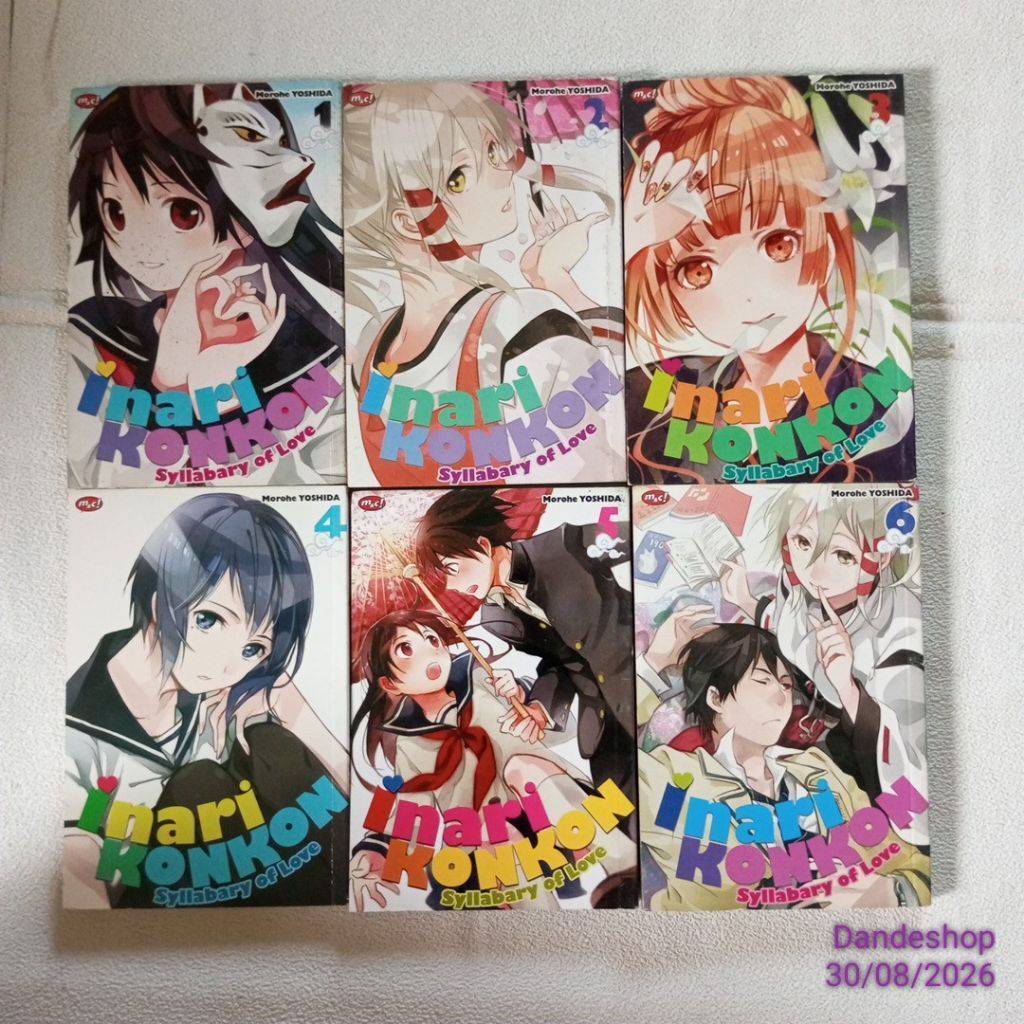 Inari Konkon Syllabary of Love _ by Morohe Yoshida - Komik Manga Original m&c Inari, Konkon, Koi Iro