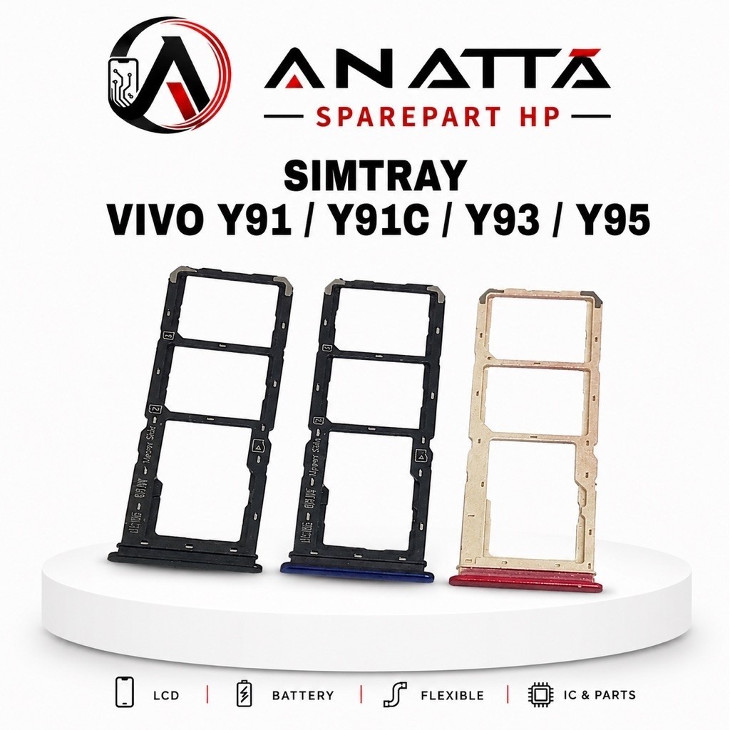 SIMLOCK VIVO Y91 / Y91C / Y93 / Y95 SIMTRAY
