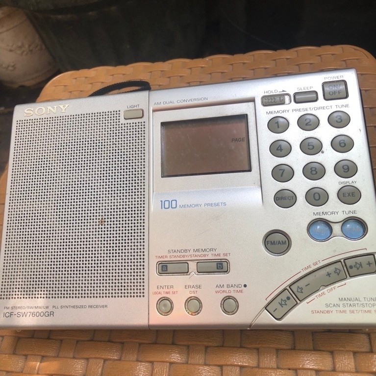 radio sony icf sw7600gr original sw 7600gr radio jadul