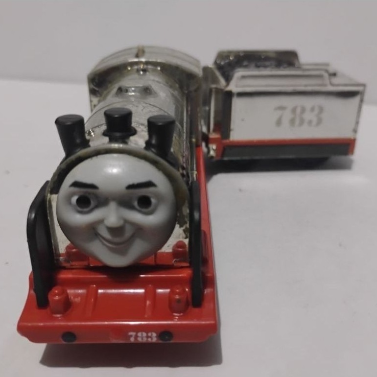 kereta temen Thomas Merlin elektrik on ori mattel