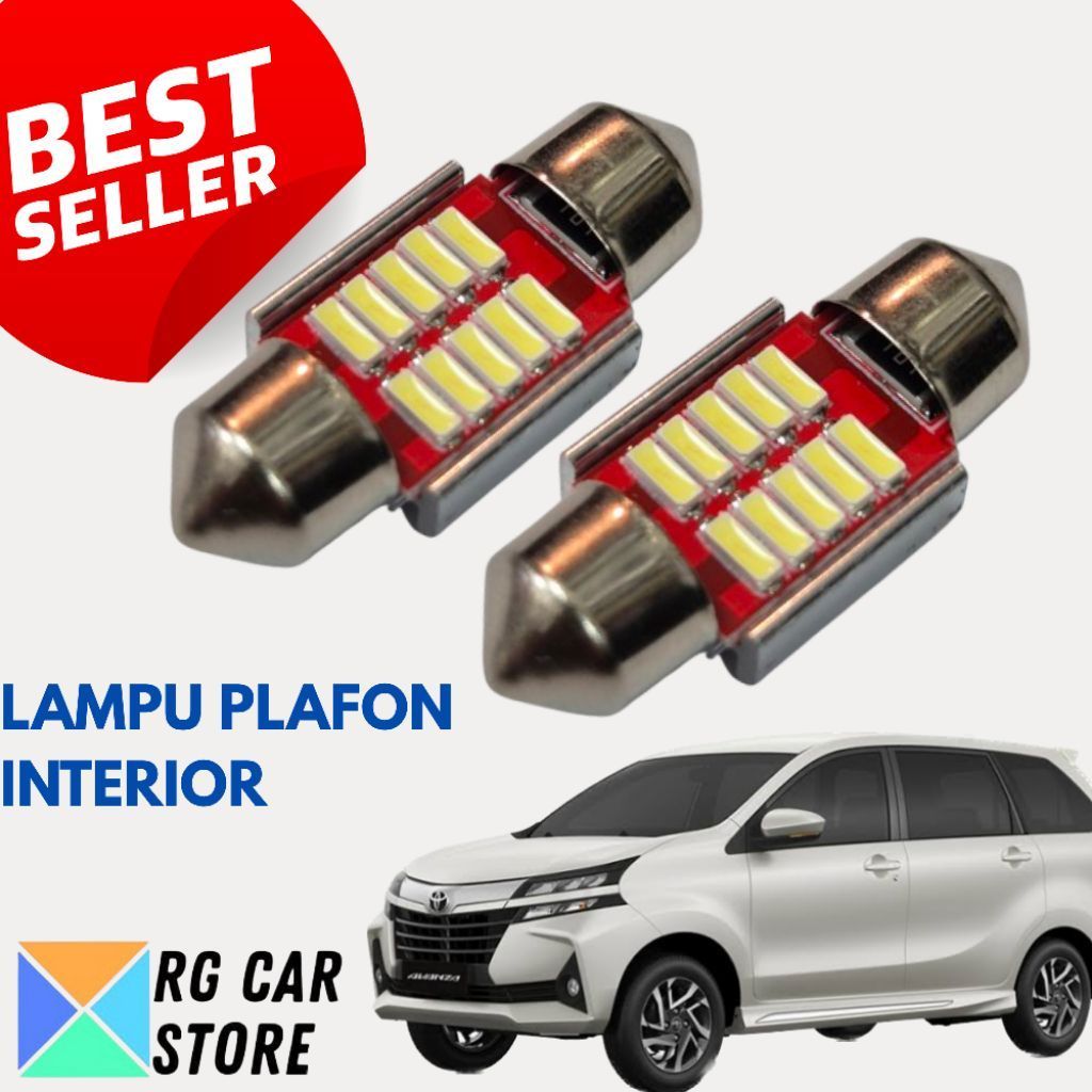 Lampu Plafon Mobil Avanza 2019-2021 LED Dajjal Interior Kabin 21Watt Garansi 1 Tahun