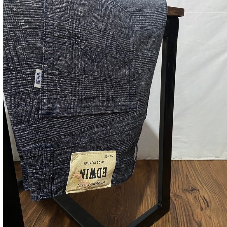 EDWIN SOFT PLAID JAPAN JEANS