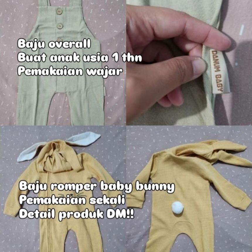 PL Preloved baju, celana, dan jumpsuit anak laki-laki dan perempuan.