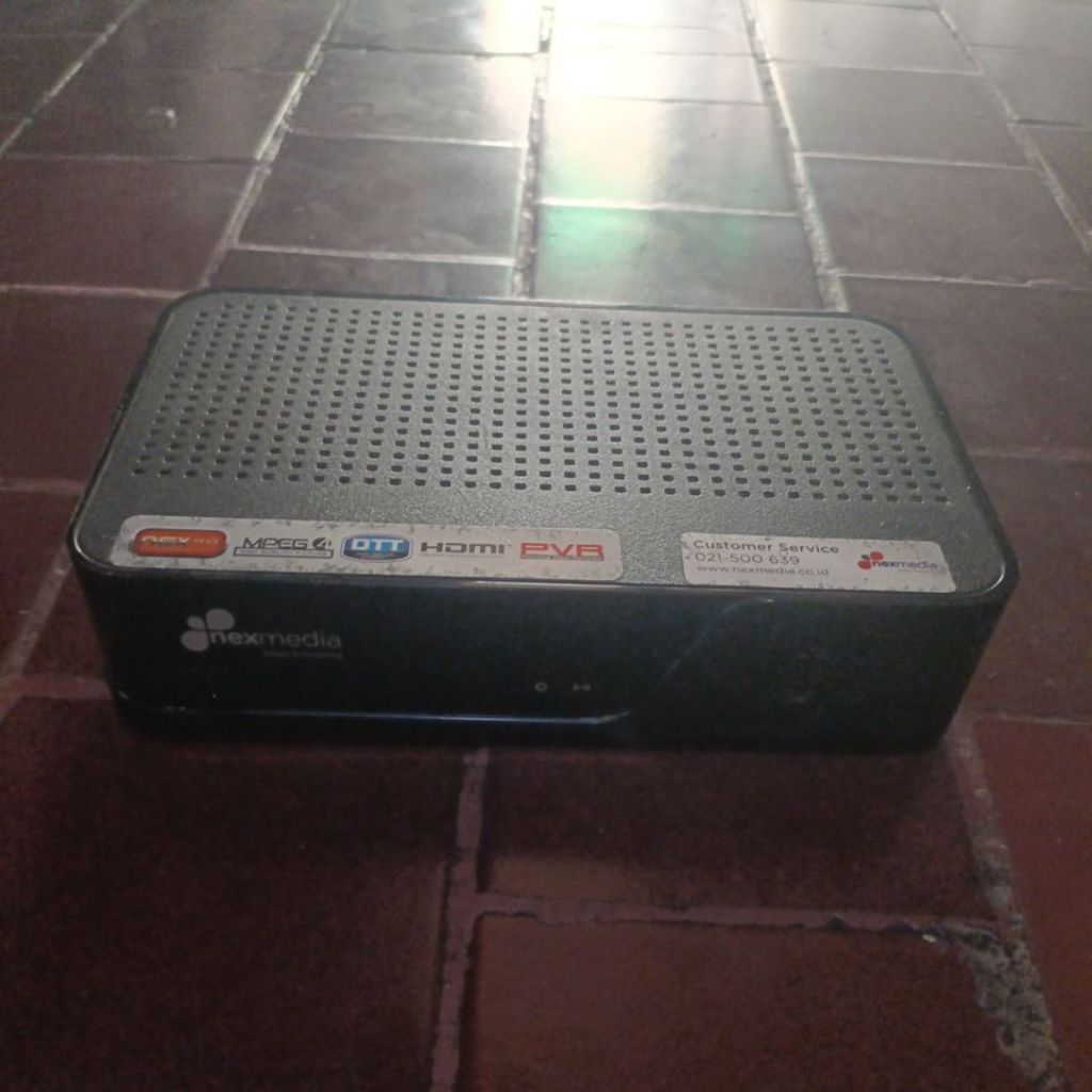 STB nexmedia nyala tanpa adaptor