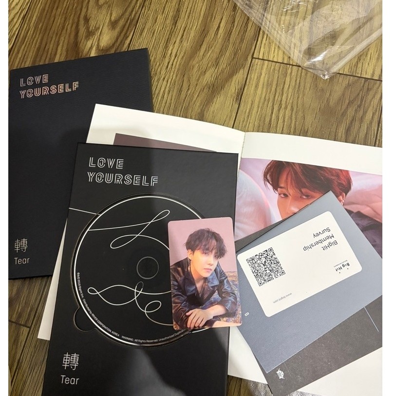 album bts tear o pc jhope