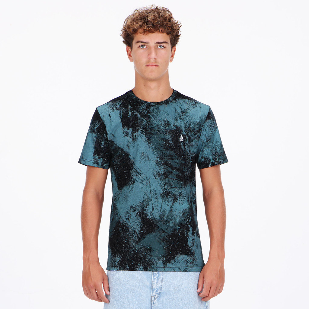 VOLCOM - MCT THAXTON SHORT SLEEVE TEE BLACK