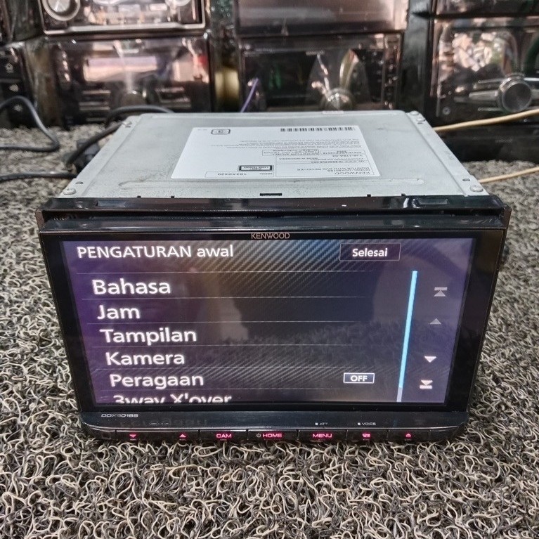 Head Unit Kenwood DDX9018s hires audio wired carplay dan auto android