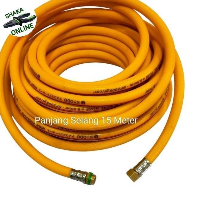 15 Meter Selang Steam Kyodo - Selang Steam  15 M Kyodo Original