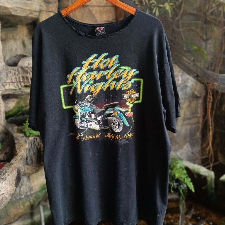 T-shirt Vintage 90s Harley Davidson
