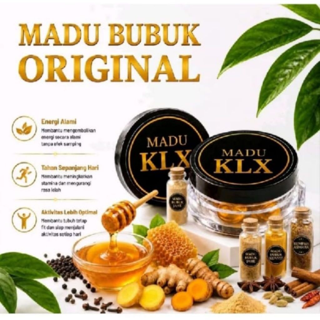 ULTIMATE MADU BUBUK KLX GOLD KUNING 8 PASS
