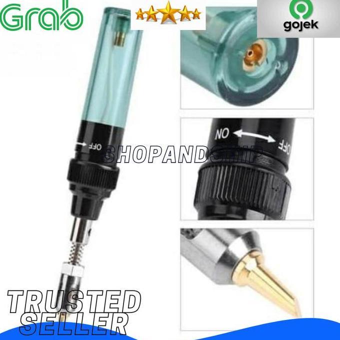 Solder Gas Butane Portable Iron Pen / Solderin iron Gas Las Blow