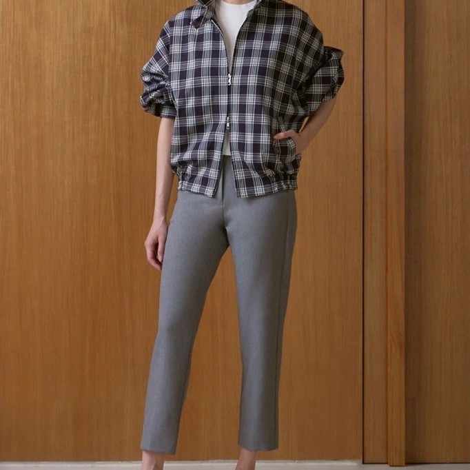DUMA Perr Jacket Navy Plaid