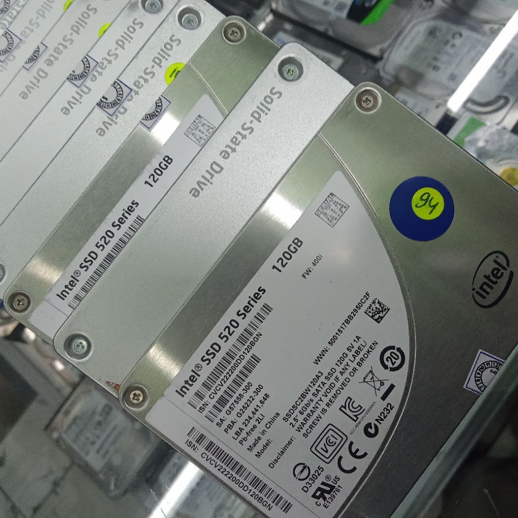 SSD sata 120gb ORI second