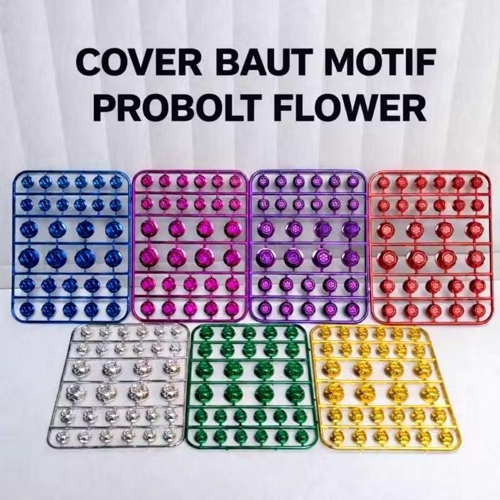COVER TUTUP BAUT PROBOLT WARNA / MONEL BAUT 8,10,12,14 DLL PEMANIS BAUT WARNA VARIASI