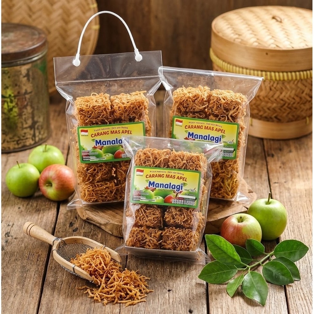 Carang Mas Apel / Oleh-oleh Khas Malang /Batu